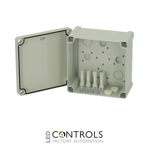 5824041 Fibox TPC 131308 Enclosure, Polycarbonate Grey cover