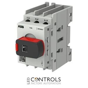 1SCA163427R1001 ABB OT25G1-3MS Switch-disconnector OT Plus 25 A, size G1, 3-pole, incl. handle - image 3