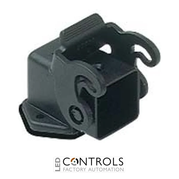 CK03IAN Ilme Angled housing plastic with lever Size 21.21 black