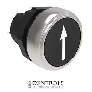 LOVATO LPCB1152 BLACK FLUSH PUSH-BUTTON UP-DOWN