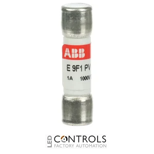 2CSM213456R1801 ABB E9F1PV E 9F1 PV 1 A 1000 V DC gPV Photovoltaic Fuse