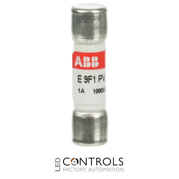 2CSM213456R1801 ABB E9F1PV E 9F1 PV 1 A 1000 V DC gPV Photovoltaic Fuse