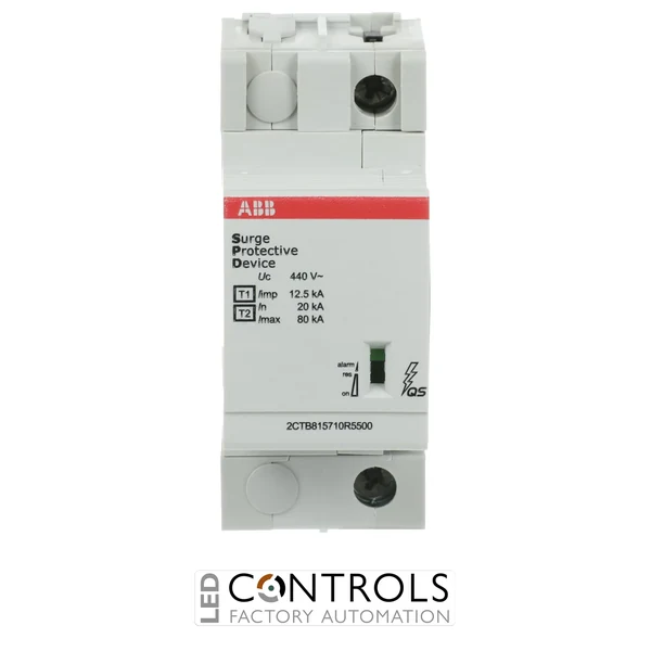 2CTB815710R4100 ABB OVR T1-T2 12.5-440s P QS Combined Surge Protective Device