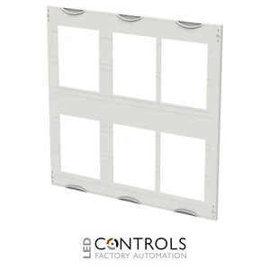 2CPX062882R9999 ABB AG90 3 x NH1 Cover 750w x 450h 3PW - image 2