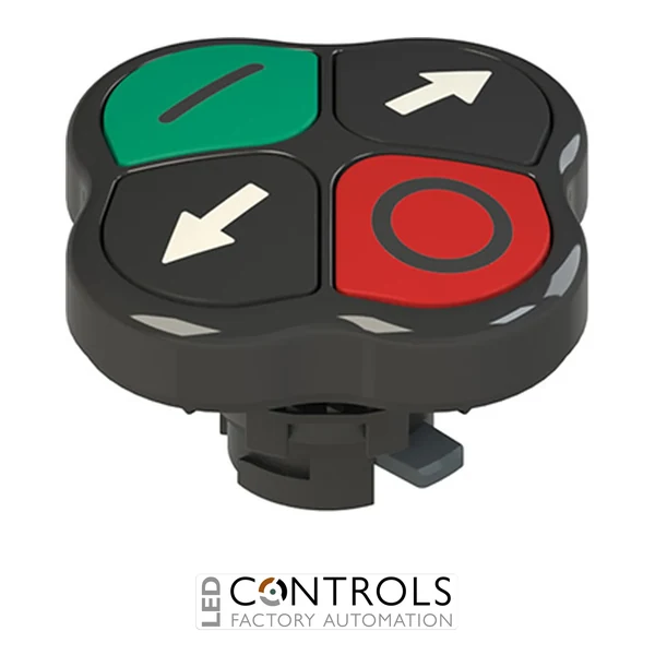 E2 1PQFA1QAAK Pizzato Quadruple pushbutton