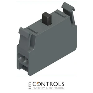 E2 CP01K2M1 Pizzato Panel fixing contact block, slow action 1NC late break