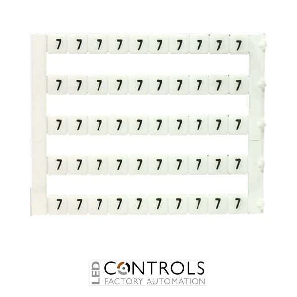 MT5-7 IMO Marker 5 x 5 mm White, Printed 7
