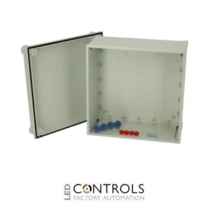 8113348 Fibox CAB PCQ 303017 G Enclosure, Polycarbonate Grey cover