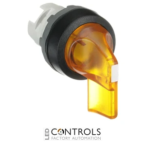 1SFA611204R1103 ABB M2SS5-11Y Illuminated 2-Position Maintained Selector Switch - image 3