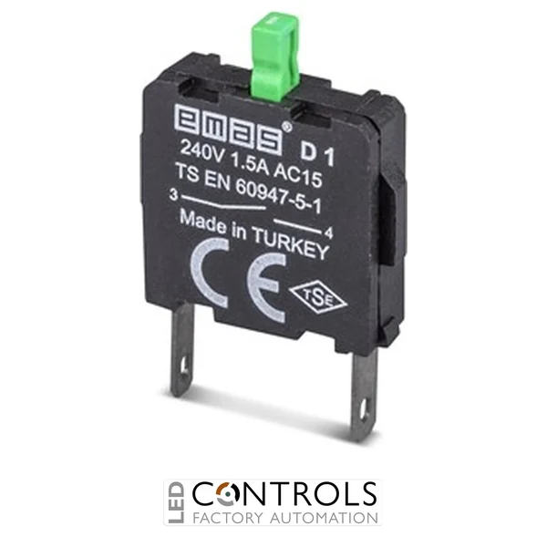 EMAS D1 EMAS D1 CONTACT BLOCK 1NO