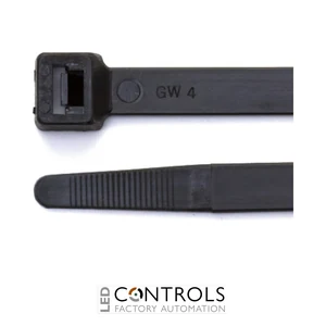 HFC1220H-B Partex non-releasable nylon cable tie, 1220mm x 9.20mm, Black, pack 100