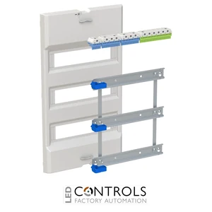 2CPX031141R9999 ABB UZS636B Cover Device Insert N/PE Terminal Kit 3R RAL9016 UK600 36 Module - image 3