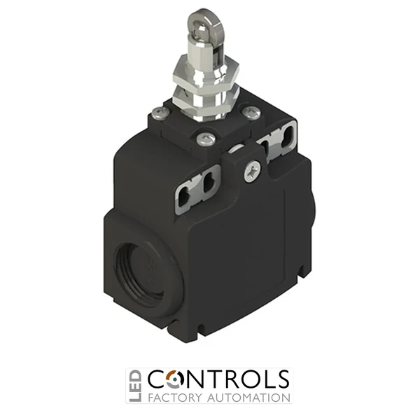 FX 1117 Pizzato Position switch with roller and threaded piston plunger