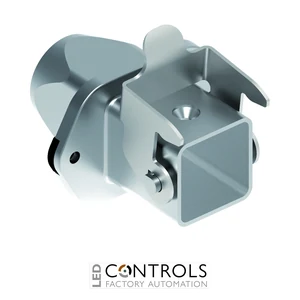 MKAS IVG20 ILME Bulkhead housing metal with galvanised rigid lever M20 EMC