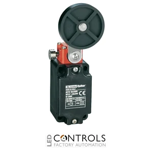 TS20521AS - METAL ROLL LEV RESET BUTT LEFT 1NO+1NC