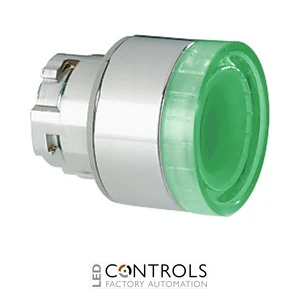 8LM2TBL103 - GREEN ILLUMINATED FLUSH BUTTON ACTUATOR