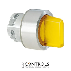 8LM2TSL1324 - RED ILLUMINATED METAL SELECTOR ACTUATOR