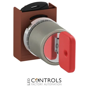 1SFA192117R9006 ABB P9MSCD0A37 2-Position Maintained Key-Operated Selector Switch