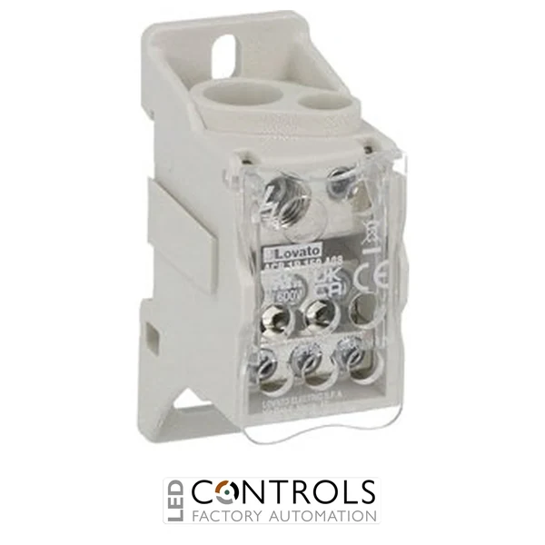 ACB1P150A08 Lovato DIST BLOCK 1P 150A 8 TERMINALS