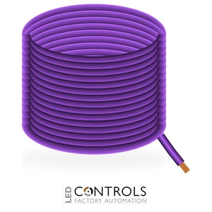 Clynder LSZH Panel Wire H05Z-K 1mm² Violet – 100m Drum