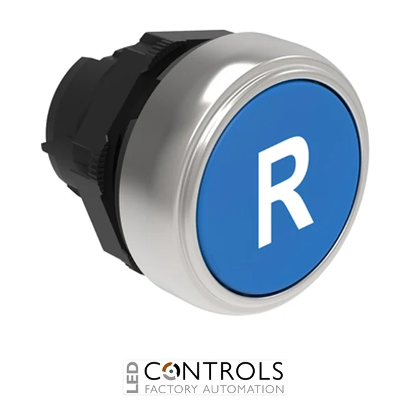 LOVATO LPCB1176 BLUE FLUSH PUSH-BUTTON R