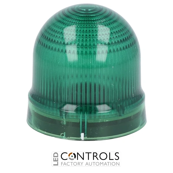 8LB6EL3 - SIGNAL BEACON GREEN STEADY 12/240VAC/DC