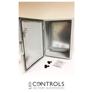 TEM IP65 Lockable Electrical Enclosure Plastic Backplate 400x300x170mm