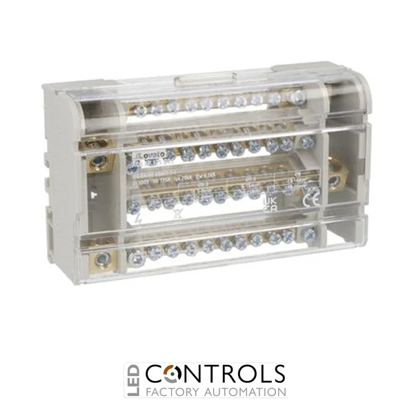 ACB4P125D11 Lovato DIST BLOCK 4P 125A 11 TERMINALS
