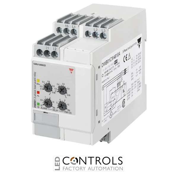DWB01CM2310A_-_240V_1PH/3PH_POWER_FACTOR_RELAY