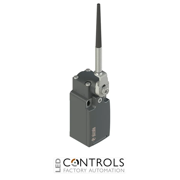 FR 1134 Pizzato Position switch, coiled spring lever with plastic point