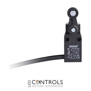 EMAS L66K13MEP121 EMAS L66 SERIES LIMIT SW.SNAP ACTION 1NC+1NO PLASTIC ROLLER IP67 2MT CABLE - image 3