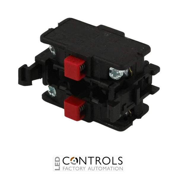 B4TU02 IMO Contact Block, 2 Normally Closed, For BG. Enclosures