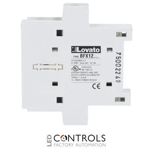 BFX1220 Lovato contactor side mount auxiliary contact 2no for bf09 to bf80 only - image 4