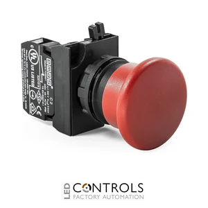 EMAS CP200MK EMAS CP PLASTIC MUSHROOM BUTTON RED