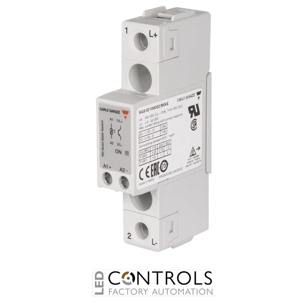 RGS1D1000D15KKE - 1P-SSR-DC IN-DC OUT 1000V 15A 1200VP-E-SRW IN