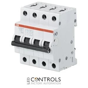 ABB S203M-K1.6NA MCB - S200P - 4P - K - 1.6A