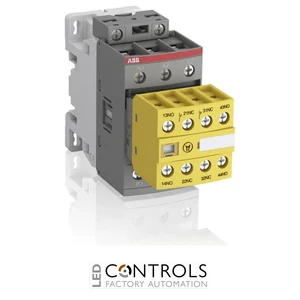 1SBL237082R1122 ABB AFS26-30-22-11 - AFS26 26A 3 Pole Safety Contactor 2NO 2NC Auxiliary Contacts