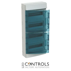 1SL1207A00 ABB IP65 Enclosure 48 Module 4 Row Transparent Door - image 3