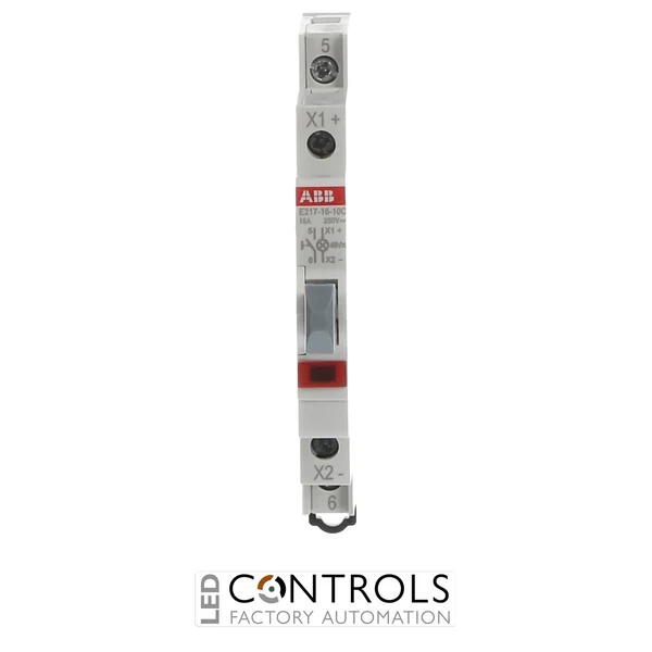 2CCA703171R0001 ABB E217-16-10C48 Pushbutton 1NO 16 A Red LED