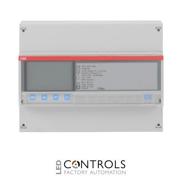 2CMA170546R1000 ABB A44 553-100 Three-Phase CT Connected M-Bus Energy Meter