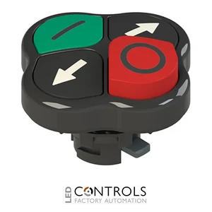 E2 1PQHA1QAAK Pizzato Quadruple pushbutton