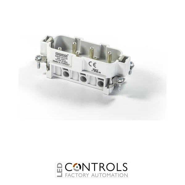 EMAS EB0612CF00 EMAS EBM 12 POLES 35 A MALE INSERT (7-12)