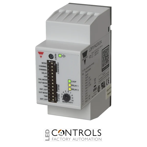 LDP1PA2DU24 - Loop Detector Single Loop, Plug In, 24-240AC/DC