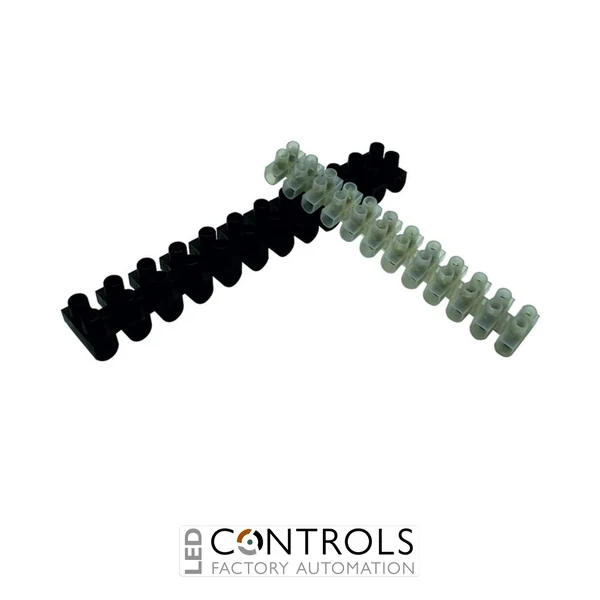 TBPOLY5NAT Partex terminal block, 5A, Natural, pack 100 Strips