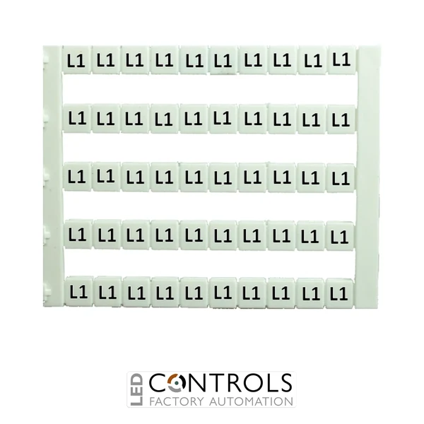 MT5-L1 IMO Marker 5 x 5 mm White, Printed L1