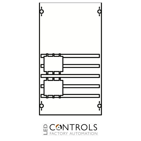 2CPX037589R9999 ABB 1V004A Distribution Board 1PW