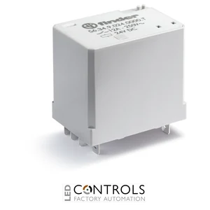 56.34.8.230.0000T Finder Miniature power relay 4 pole 12A 230V
