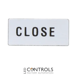 8LM2TAGB216 - """LABEL """"CLOSE"""""""