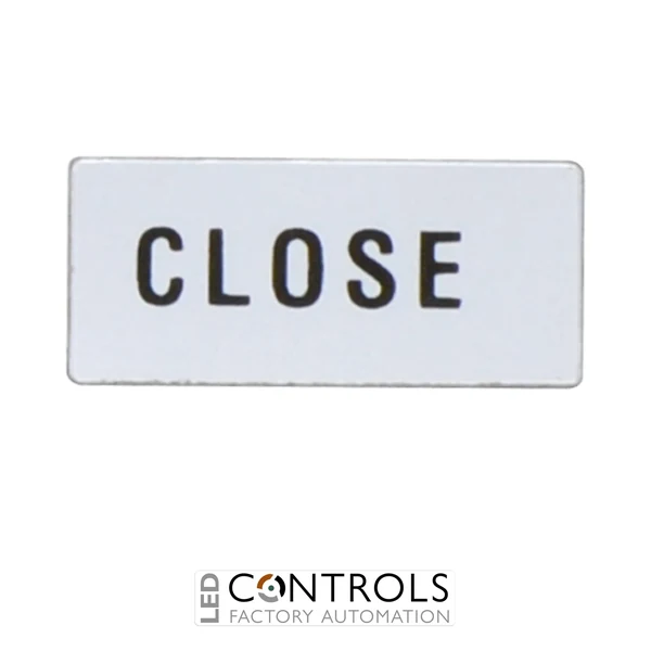 8LM2TAGB216 - """LABEL """"CLOSE"""""""