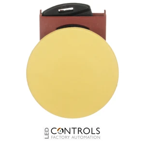 1SFA184043R9003 ABB P9MEM4GN P9M 40 mm Yellow Momentary Mushroom Pushbutton